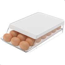 Organizador de Ovos 21 un Roll Clear Fresh x 33 x 7,5cm OU