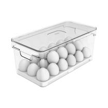 Organizador de ovos com tampa 36un Linha Clear Fresh - OU Organizador de ovos com tampa 36un Linha Clear Fresh - OU