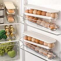 Organizador de ovos WACOI Auto Rolling Refrigerador com capacidade para 12 ovos
