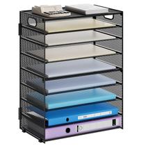 Organizador de papel Marbrasse, arquivo de malha de 9 camadas com alça Organizador de papel Marbrasse, arquivo de malha de 9 camadas com alça