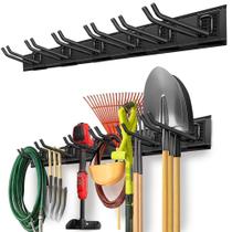 Organizador de parede de garagem PIYILO 122 cm Heavy Duty 163 kg de carga Organizador de parede de garagem PIYILO 122 cm Heavy Duty 163 kg de carga