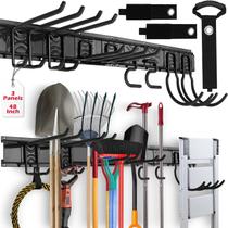 Organizador de parede de garagem SEDY 48 Heavy Duty com ganchos ajustáveis