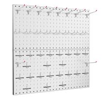 Organizador de parede Pegboard TORACK Metal 70PCS Tools Storage Organizador de parede Pegboard TORACK Metal 70PCS Tools Storage