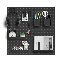 Organizador de parede Pegboard Zestify Revamp Your Space Black