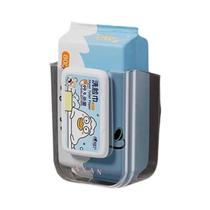 Organizador De Parede Transparente Com Compartimento Duplo Para Lenços Umedecidos, Adesivo De Alta Organizador De Parede Transparente Com Compartimento Duplo Para Lenços Umedecidos, Adesivo De Alta