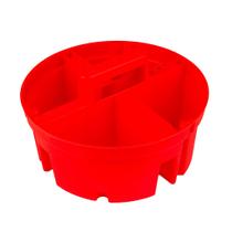 Organizador de peças pequenas Bucket Boss Super Stacker 15054 Red Organizador de peças pequenas Bucket Boss Super Stacker 15054 Red