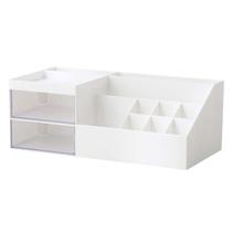 Organizador de penteadeira cosmético Marknor Mini Desk Storage branco