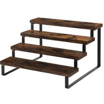 Organizador de perfume de madeira Display Riser Stand YINMIT de 4 camadas Organizador de perfume de madeira Display Riser Stand YINMIT de 4 camadas