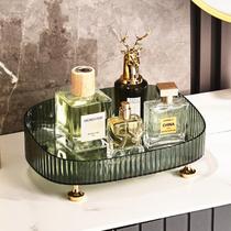 Organizador de perfume de maquiagem DEAMACE Vanity Tray Green