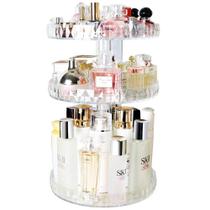Organizador de perfumes BOTIDE Diamond Pattern 360 Rotating Acrílico