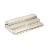 Organizador De Perfumes Telescópico De Acrílico De 3 Camadas Com Prateleiras Elevatórias Para