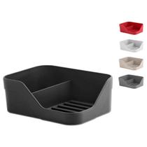 Organizador de Pia Porta Detergente Liquido e Esponja Bancada Cozinha Duplo Trium OU