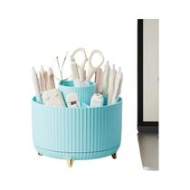 Organizador De Pincéis De Maquiagem Rotativo Com 5 Compartimentos Para Mesa, Banheiro E Escritório, Organizador De Pincéis De Maquiagem Rotativo Com 5 Compartimentos Para Mesa, Banheiro E Escritório,