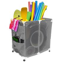 Organizador de Piscina: Caixas, Porta-Macarrão, Brinquedos e Carros Alegóricos Organizador de Piscina: Caixas, Porta-Macarrão, Brinquedos e Carros Alegóricos