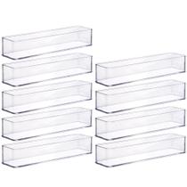 Organizador de plástico acrílico 29,2 x 7,3 x 5,45 cm H1 9 unidades Plasutil ref.15448 Organizador de plástico acrílico 29,2 x 7,3 x 5,45 cm H1 9 unidades Plasutil ref.15448