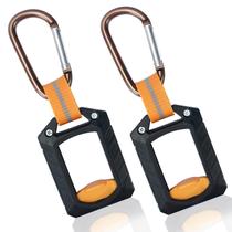 Organizador de porta-gravatas com zíper MELOTOUGH Black, 2 unidades