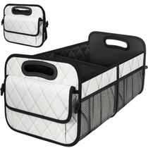 Organizador de Porta-Malas de Carro Deosk 70L - Impermeável e em Poliéster Bege Organizador de Porta-Malas de Carro Deosk 70L - Impermeável e em Poliéster Bege