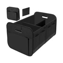 Organizador De Porta-Malas Dobrável 600D Oxford Com Alças Reforçadas E Múltiplos Compartimentos, Organizador De Porta-Malas Dobrável 600D Oxford Com Alças Reforçadas E Múltiplos Compartimentos,