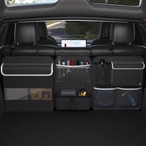 Organizador de Porta-malas Timoxi para Banco Traseiro, Organizador Dobrável para Carro com 7 Bolsos Grandes