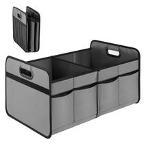 Organizador de porta-malas YSSOA dobrável 50L para carro/SUV/caminhão cinza