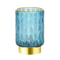 Organizador de porta-pincéis de maquiagem LEICURACE Vintage Glass Cup