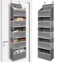 Organizador de Porta TYMENSH com 5 Bolsos Grandes - Cinza