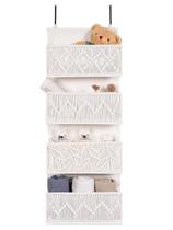 Organizador de Portas Avidanza Macramê Boho - Decoração e Armazenamento para Quarto Infantil Organizador de Portas Avidanza Macramê Boho - Decoração e Armazenamento para Quarto Infantil