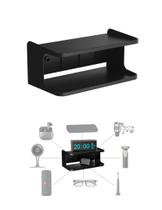 Organizador de prateleira de parede de cabeceira NOTMBESTM Small Black