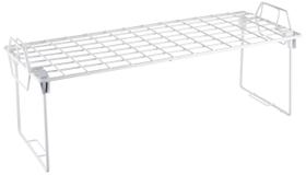 Organizador de prateleiras Whitmor Wire Grid Stacking Medium White