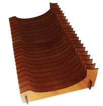 Organizador de Pratos Vertical em MDF para 20 Pratos