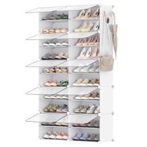 Organizador de sapateira SONGMICS de 10 camadas para 40 pares de armário Organizador de sapateira SONGMICS de 10 camadas para 40 pares de armário
