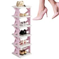 Organizador De Sapatos 6 Andares Sapateira Vertical Compacta