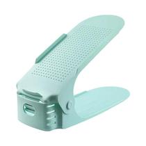 Organizador De Sapatos Ajustável 10 Peças Suporte Duplo Para Economia De Espaço No Closet LIJIA