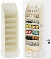 Organizador de sapatos Criusia Over the Door Storage 16-24 pares