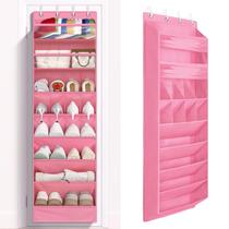 Organizador de sapatos FENTEC 173x42x15 cm Deep Pocket Pocket Pocket Pocket Organizador de sapatos FENTEC 173x42x15 cm Deep Pocket Pocket Pocket Pocket