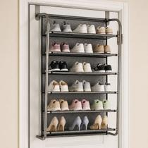 Organizador De Sapatos Porta Parede 6 Camadas 18 Pares Sapateira Vertical Resistente