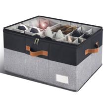 Organizador de sapatos RONCHIL Closet, armazenamento dobrável, 12-24 pares