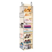 Organizador de sapatos suspenso roomtalk Large de 8 prateleiras com 8 bolsos Organizador de sapatos suspenso roomtalk Large de 8 prateleiras com 8 bolsos