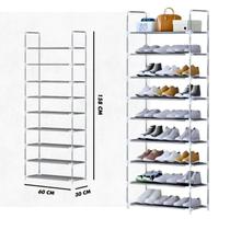 Organizador de Sapatos Vertical Economize Espaço e Mantenha Seus Calçados em Ordem