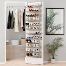 Organizador de Sapatos Whitmor para 36 Pares com 12 Camadas em Malha Metálica Organizador de Sapatos Whitmor para 36 Pares com 12 Camadas em Malha Metálica