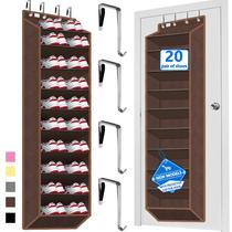 Organizador de sapatos Zebricolo Over The Door, capacidade de 30 pares