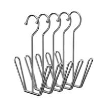 Organizador De Secagem De Sapatos Em Aço Inoxidável Que Economiza Espaço, 1-5PCS, Gancho Para Cabide