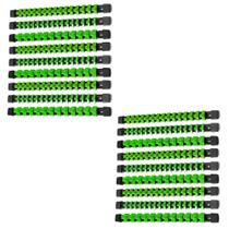 Organizador de soquetes ALOANES 18 PC ABS com unidade de 1/2, 3/8 e 1/4 de polegada