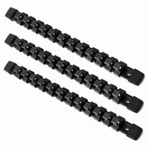 Organizador de soquetes ALOANES 3 PC ABS de 1/4 polegada Drive Socket Rail