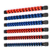 Organizador de soquetes ALOANES ABS 1/2, 3/8, 1/4 de polegada Drive 6PC