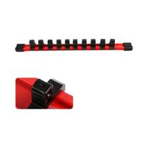 Organizador De Soquetes De Plástico 3/8" 1/2" Suporte Para Chave De Soquete Com Trilho Para