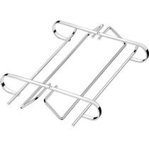 Organizador De Taças Suporte 6 Taças Em Aço Cromado Fixado - Future Organizador De Taças Suporte 6 Taças Em Aço Cromado Fixado - Future