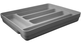 Organizador De Talheres 5 Divisórias Encaixe Gaveta Cozinha