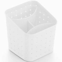 Organizador de Talheres c/ 4 Divisórias - BRANCO Organizador de Talheres c/ 4 Divisórias - BRANCO
