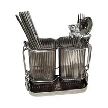 Organizador De Talheres De Cozinha De Parede, Leve E Luxuoso, Suporte Para Colheres E Garfos,